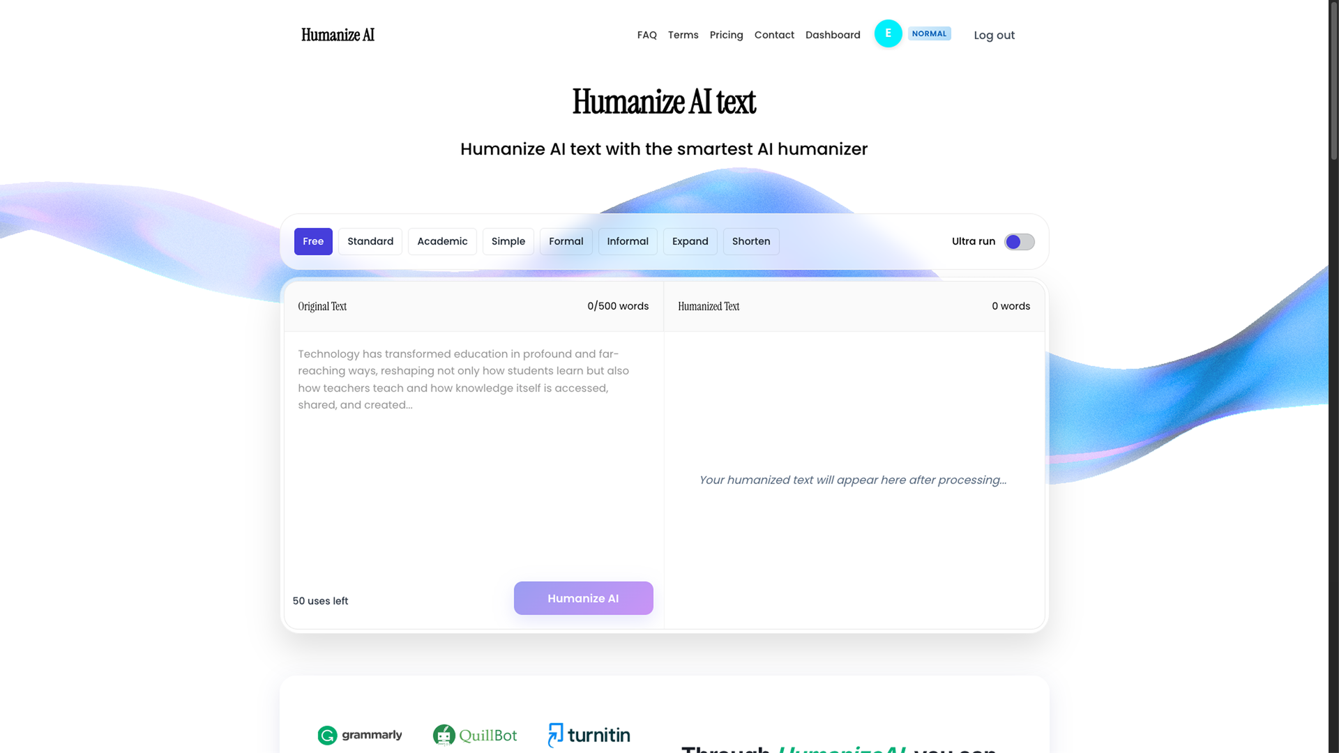 aihumanize.tech case study thumbnail