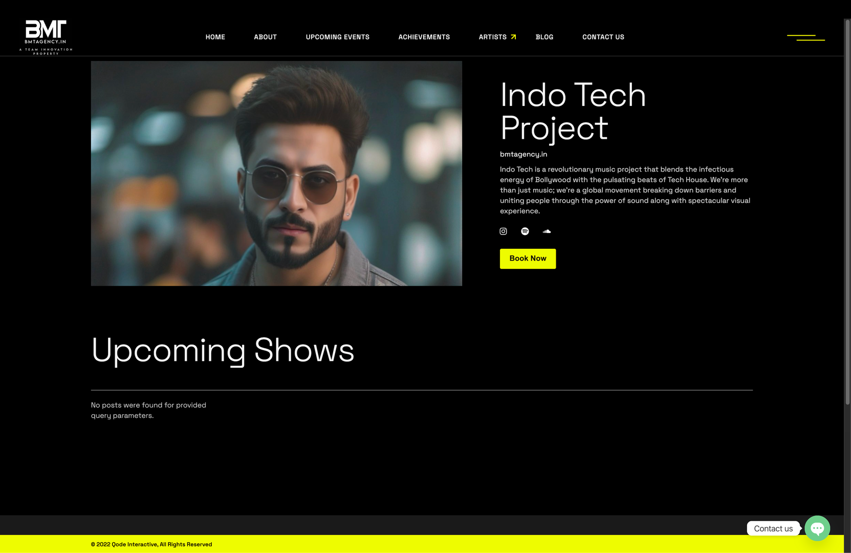BMT Agency past-event portfolio.
