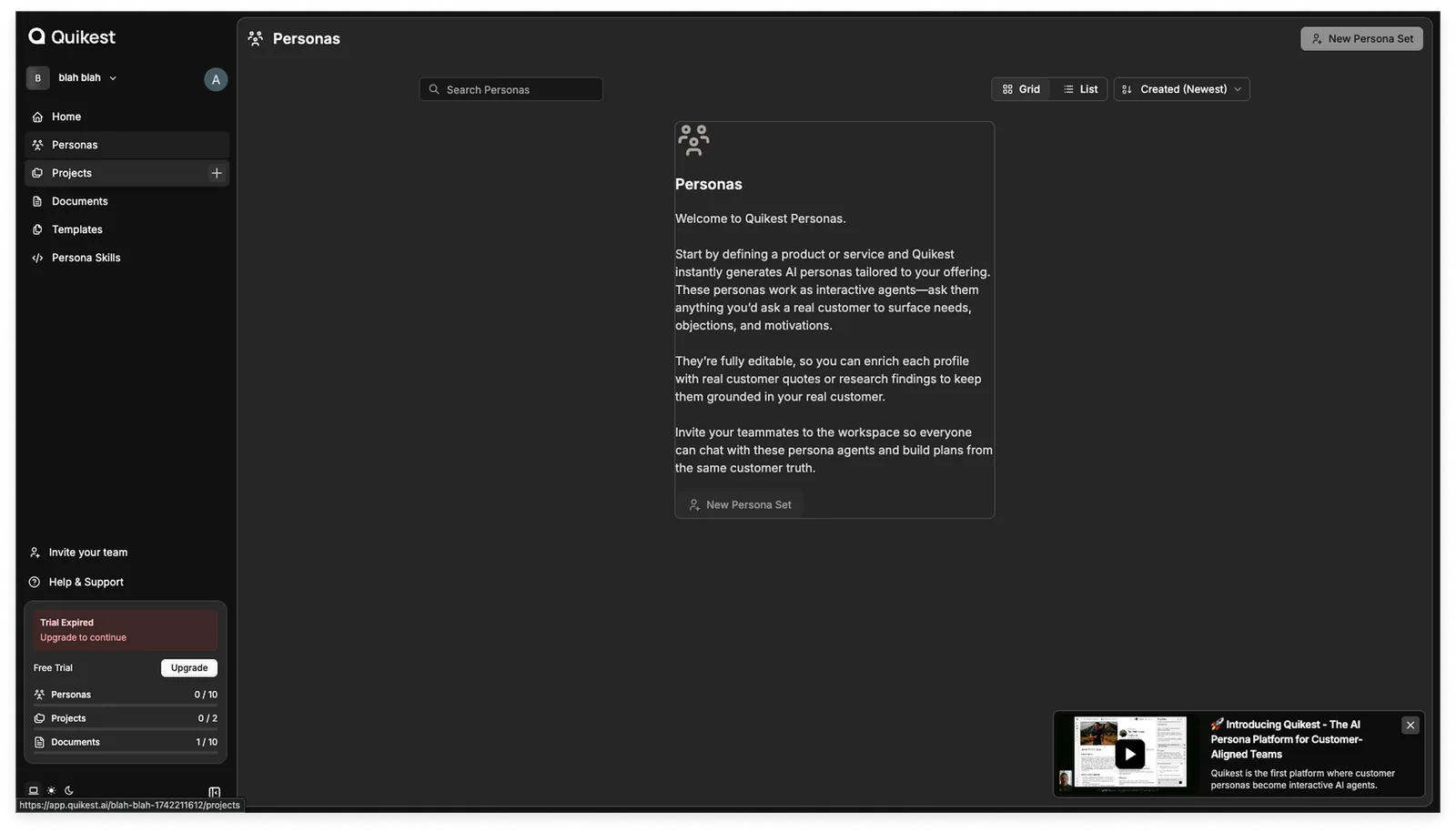 Quikest.ai — product screenshot